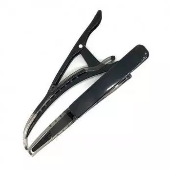 Melon Pro Зажим глянец.пластиковый 140мм.13мм. 4 шт./уп. Черный