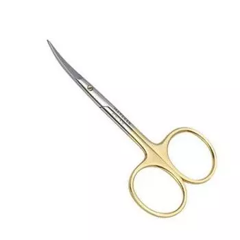 Metzger, Ножницы для кожи, CS-1/8-HG-CVD, изогнутые