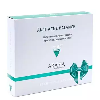 Набор против несовершенств кожи Anti-Acne Balance, ARAVIA Professional