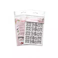 Nailcrust трафареты-слайдеры черные №1 e.mi