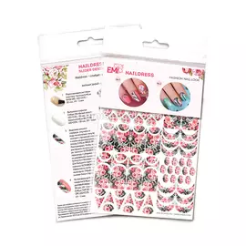 Naildress slider design английские розы e.mi