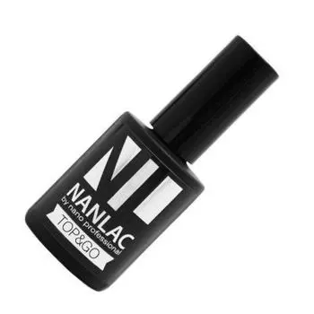 Nano Professional, Top and Go, Топ для гель-лака, без липкого слоя, 15 мл