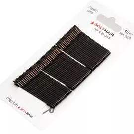 невидимки salonkey 36шт 50мм коричневые