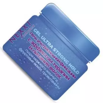 NEXXT Гель для укладки Ультрасильная фиксация с эффектом терапии и питания 110мл.