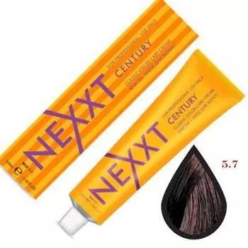 NEXXT Крем-краска 5-7 Светлый шатен коричневый 100мл.