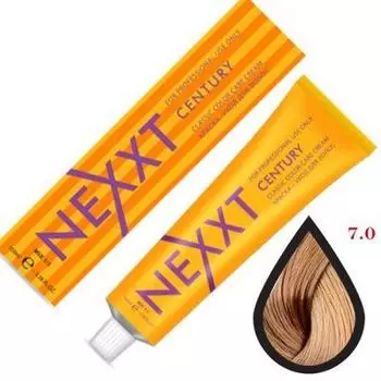 NEXXT Крем-краска 7-0 Средне-русый натуральный 100мл.