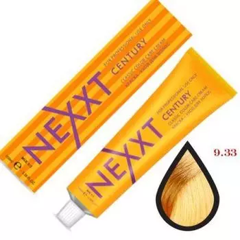 NEXXT Крем-краска 9-33 Блондин насыщенный золотистый 100мл.