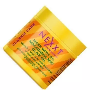 NEXXT Маска С маслом Макадамии и маслом Оливы 500мл.
