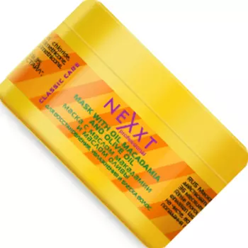 NEXXT Маска С маслом Макадамии и маслом Оливы 200мл.