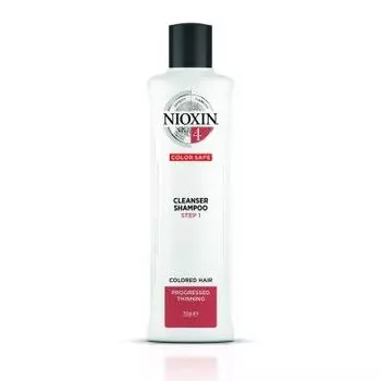 Nioxin System 4 Cleanser Очищающий шампунь для окрашенных волос (Система 4) 300 мл