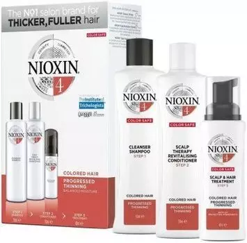 Nioxin System 4 Kit - Ниоксин Набор (Система 4), 150 + 150 + 40мл