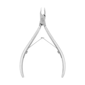 Nippon Nippers. Кусачки для кутикулы. Лезвие 4 мм. Двойная пружина. Матовые N-02-4