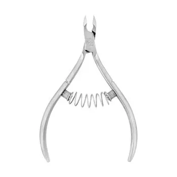 Nippon Nippers, Кусачки для кутикулы, Лезвие 7 мм. Спиральная пружина, Матовые N-03S-7