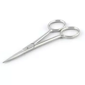 Ножницы для усов и бороды CN-302-S (ST) блестящие METZGER