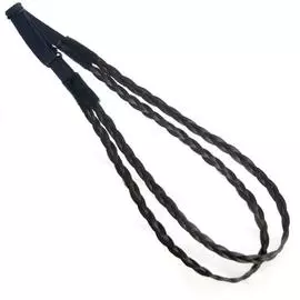 ободок-лента из косички двойной (искуственные волосы