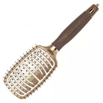 Olivia Garden FLEX-PRO Щетка массажная продувная керамик ион нейлон щетина