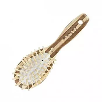 Olivia Garden HEALTHY HAIR Bamboo Щетка Массажная ион+бамбук мини