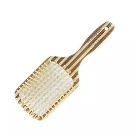 Olivia garden healthy hair bamboo щетка массажная ион+бамбук прямоугольная