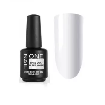 OneNail Base Coat Ultra White 15ml.