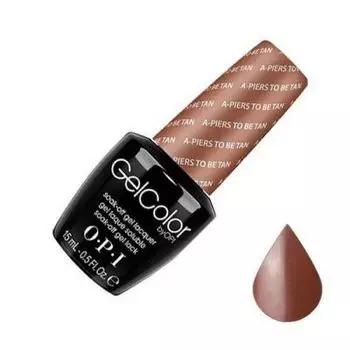 OPI, GelColor, Гель-лак, A-piers to be Tan, 15 мл