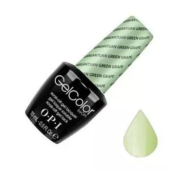 OPI, GelColor, Гель-лак, Gargantuan Green Grape, 15 мл