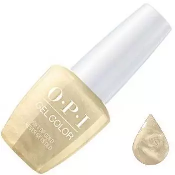 OPI, GelColor, Гель-лак, Gift of Gold Never Gets Old, 15 мл