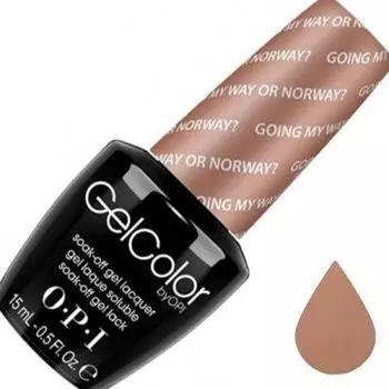OPI, GelColor, Гель-лак, Going My Way or Norway?, 15 мл