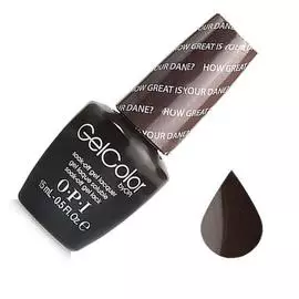Opi, gelcolor, гель-лак, how great is your dane, 15 мл