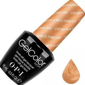 OPI, GelColor, Гель-лак, OPI Nice Finn-ish, 15 мл