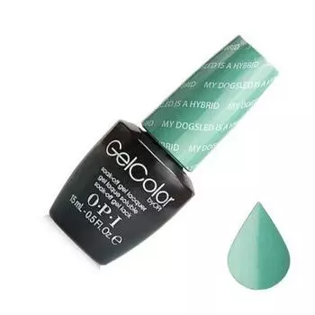 OPI, GelColor, Гель-лак, My Dogsled is a Hybrid, 15 мл