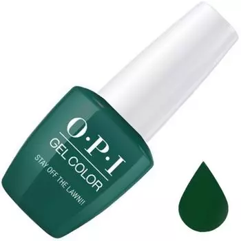 Opi, gelcolor, гель-лак, stay off the lawn!!, 15 мл