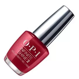 Opi infinite shine лак для ногтей an affair in red sguare 15 мл