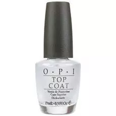 Opi закрепляющее верхнее покрытие top coat 15ml