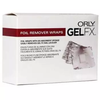 Orly, Foil Remover Wraps, Спонжи для удаления гель-лака, 100 шт