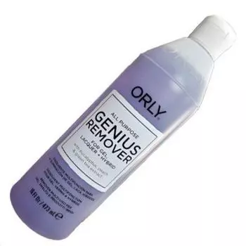 Orly, Genius Remover, Универсальная жидкость для снятия лака, геля и блесток, 473 мл