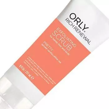 ORLY Скраб Восстанавливающий для рук, ног и тела Ваниль и Белый чай "Pretty" 237гр