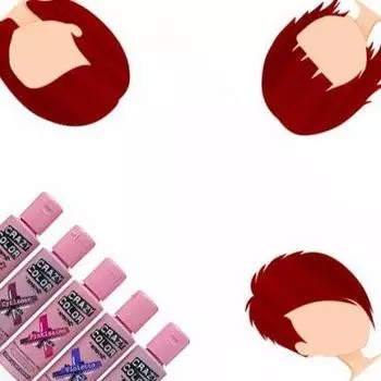 Crazy Color, Краска для волос №40, Vermillion Red 100мл.