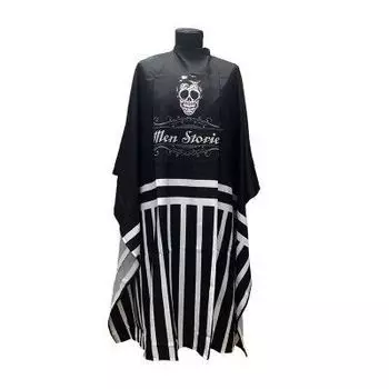 ПЕНЬЮАР MEN STORIES PROFESSIONAL BARBER TOOLS (147 х 152 см)