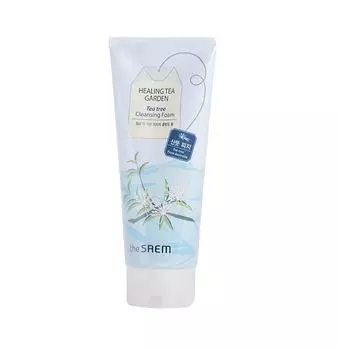 Пенка успокаивающая с чайным деревом - The Saem Healing Tea Garden Tea Tree Cleansing Foam 150ml