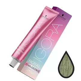 перламутр-эффект igora pearlescence p 9,5-43 св. блондин пастельный ментол