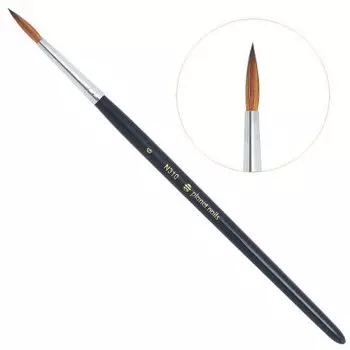 Planet Nails, Кисть акриловая круглая, №6, 310.6