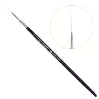 Planet Nails, Кисть для дизайна, волосок, №0, 4646.0