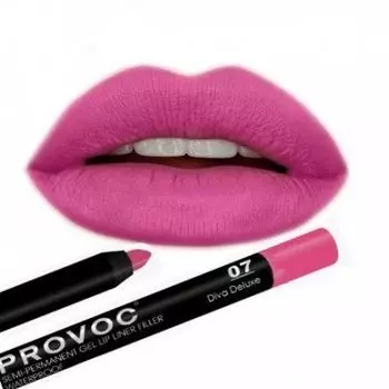 PROVOC Lip Liner 07 Гелевая подводка в карандаше для губ