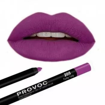PROVOC Lip Liner 205 Гелевая подводка в карандаше для губ