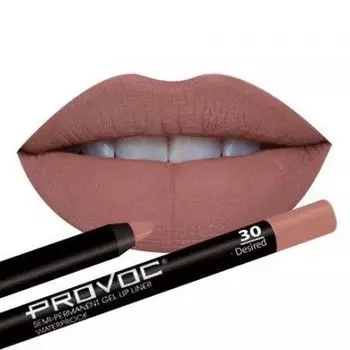 PROVOC Lip Liner 30 Гелевая подводка в карандаше для губ