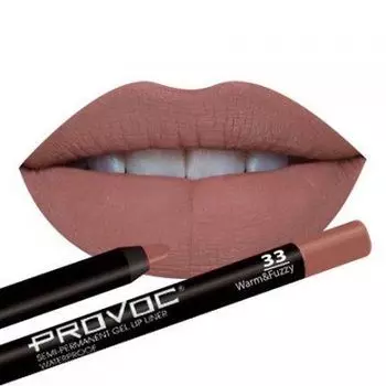 PROVOC Lip Liner 33 Гелевая подводка в карандаше для губ