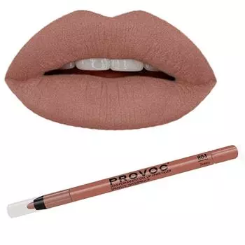 PROVOC Lip Liner 803 Гелевая подводка в карандаше для губ