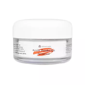 Пудра акриловая Planet Nails- быстросохнущая прозрачная 15 г