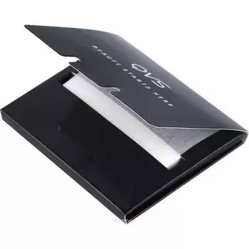 Qvs матирующие салфетки для лица (100шт