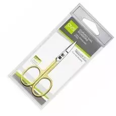 Qvs ножницы маникюрные с изогнутыми лезвиями 1264